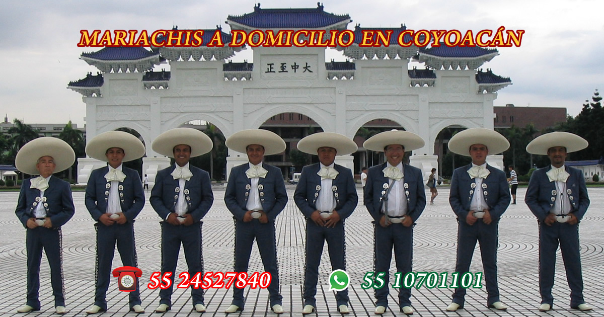  mariachis a domicilio en coyoacan