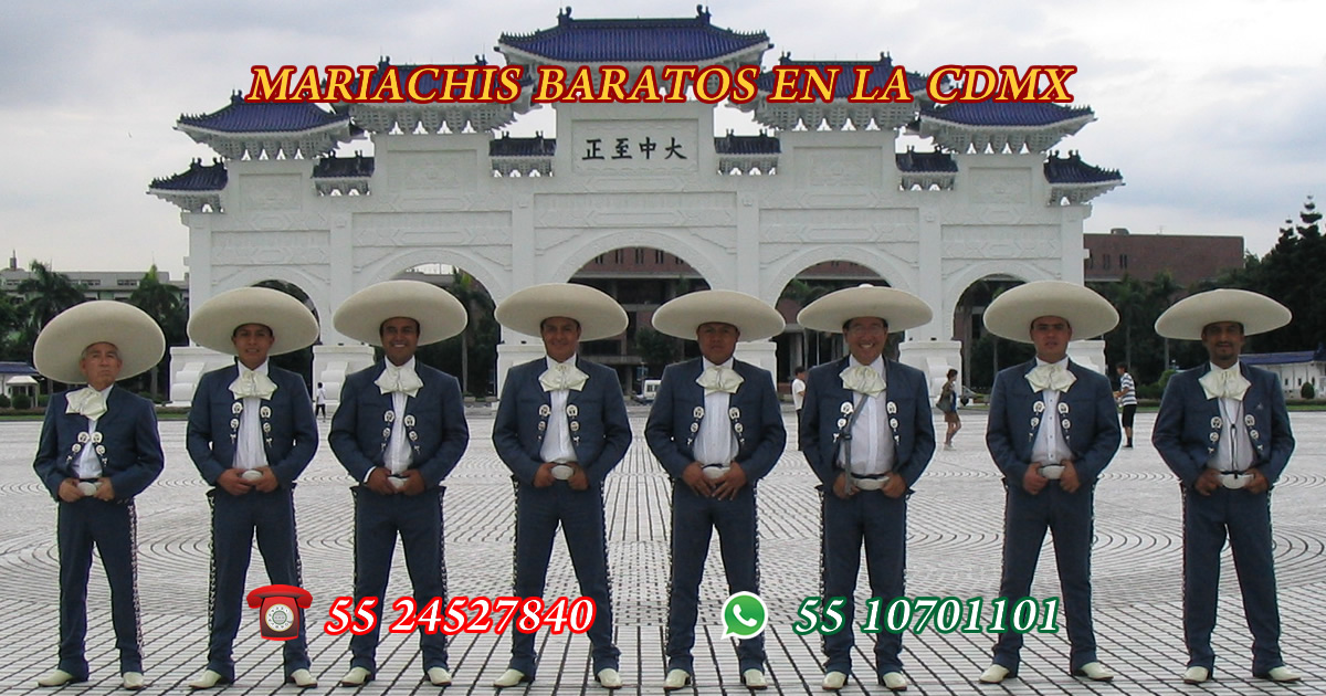 Mariachis Baratos en la CDMX