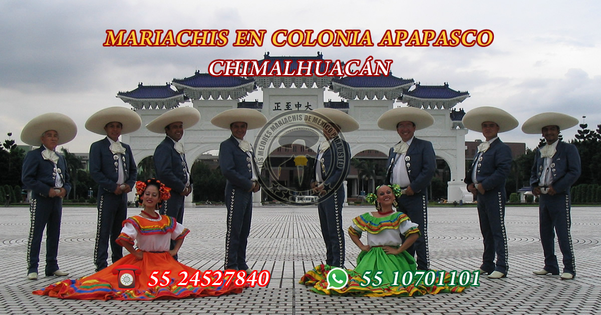 Mariachis en La Colonia Apapasco 