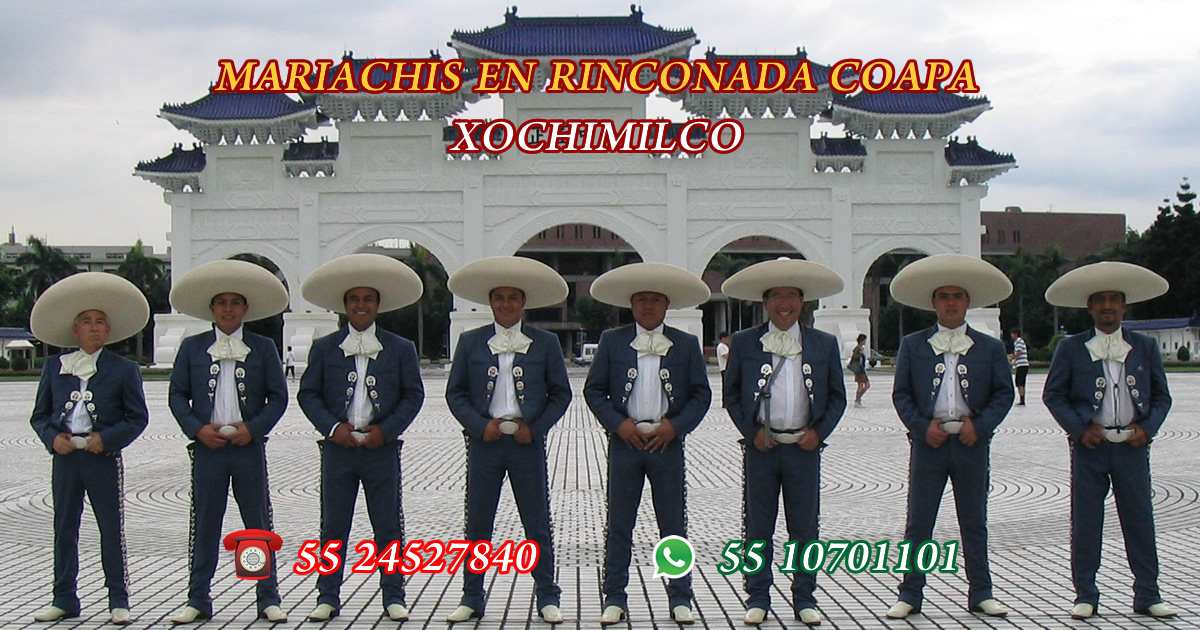Mariachis en Rinconada Coapa 