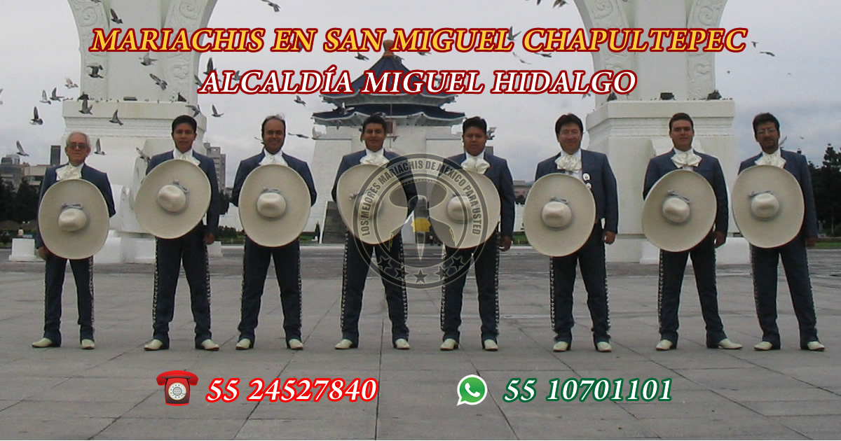 Mariachis en San Miguel Chapultepec