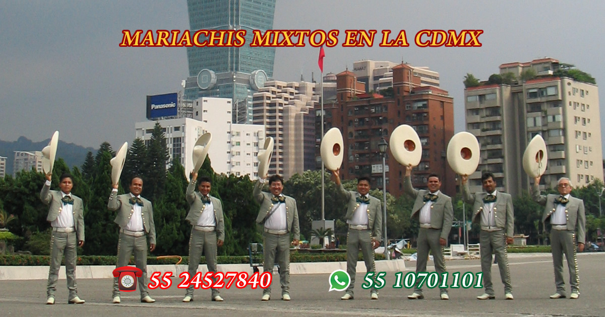 Mariachis Mixtos en la CDMX